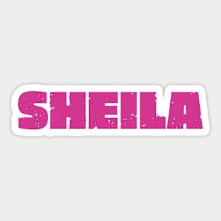 Sheila Sticker